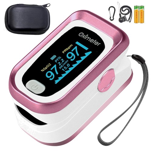 Pink fingertip pulse - pulse, oximeter