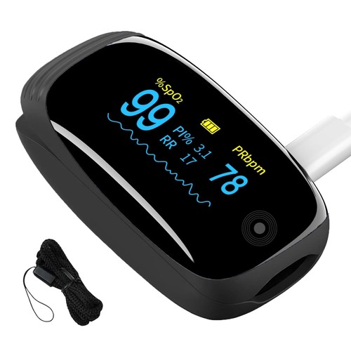 Fingertip pulse oximeter - fingertip, with