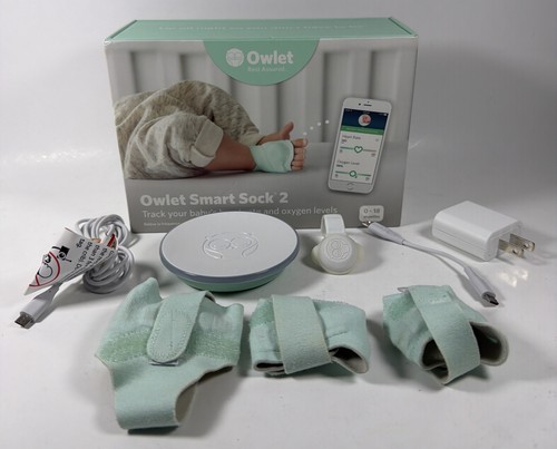 Owlet smart sock - sock, heart