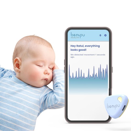 Baby breathing monitor - baby,