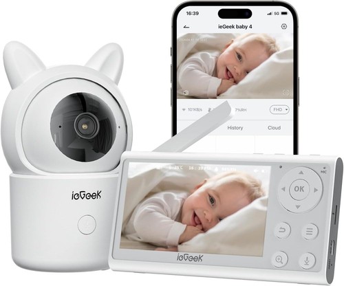 Iegeek baby monitor wifi video - baby, monitor,wifi