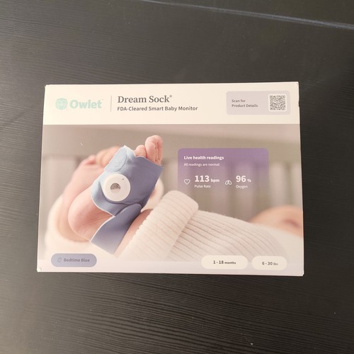 Owlet bm06n67mcj dream sock - bm06n67mcj,